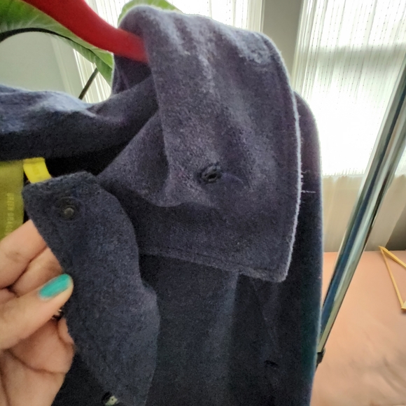 Green Dragon Blue Cape Coat - Picture 5 of 9